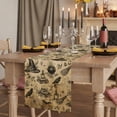 thumbnail image 1 of Black White Halloween Table Runner Minimalist Horror Skull Vintage Tablerunners 13 x 108 Inch, Table Decorations Tabletop Scarf for Summer Gathering Holiday Farmhouse Kitchen Dining Decor, 1 of 3
