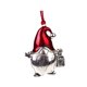 thumbnail image 1 of Adornos de Navidad Gloria Colgantes de Cuerda Plateado, 1 of 8
