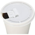 thumbnail image 3 of VeZee Disposable Plastic Flat Tear-Back with pinhole design Lids for White Hot Cup suitable for hot cups sized 8Oz |100CT, 3 of 6