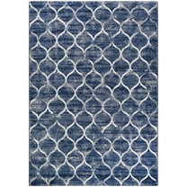 Couristan Easton Ogee Area Rug, 9'2" x 12'5", Dusk Blue