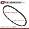 thumbnail image 4 of Correa de transmisión Unique Bargains para Honda PCX125 125cc 2010-2012 V-Belt No.23100KWN901, 4 of 7