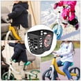 thumbnail image 4 of Eddwiin Canasta de Bicicleta para niños Bicicleta para Exteriores, diseño de Dibujos Animados, Canasta de Manillar Frontal, Soporte para Compras para niños, niños, niñas(Negro), 4 of 5