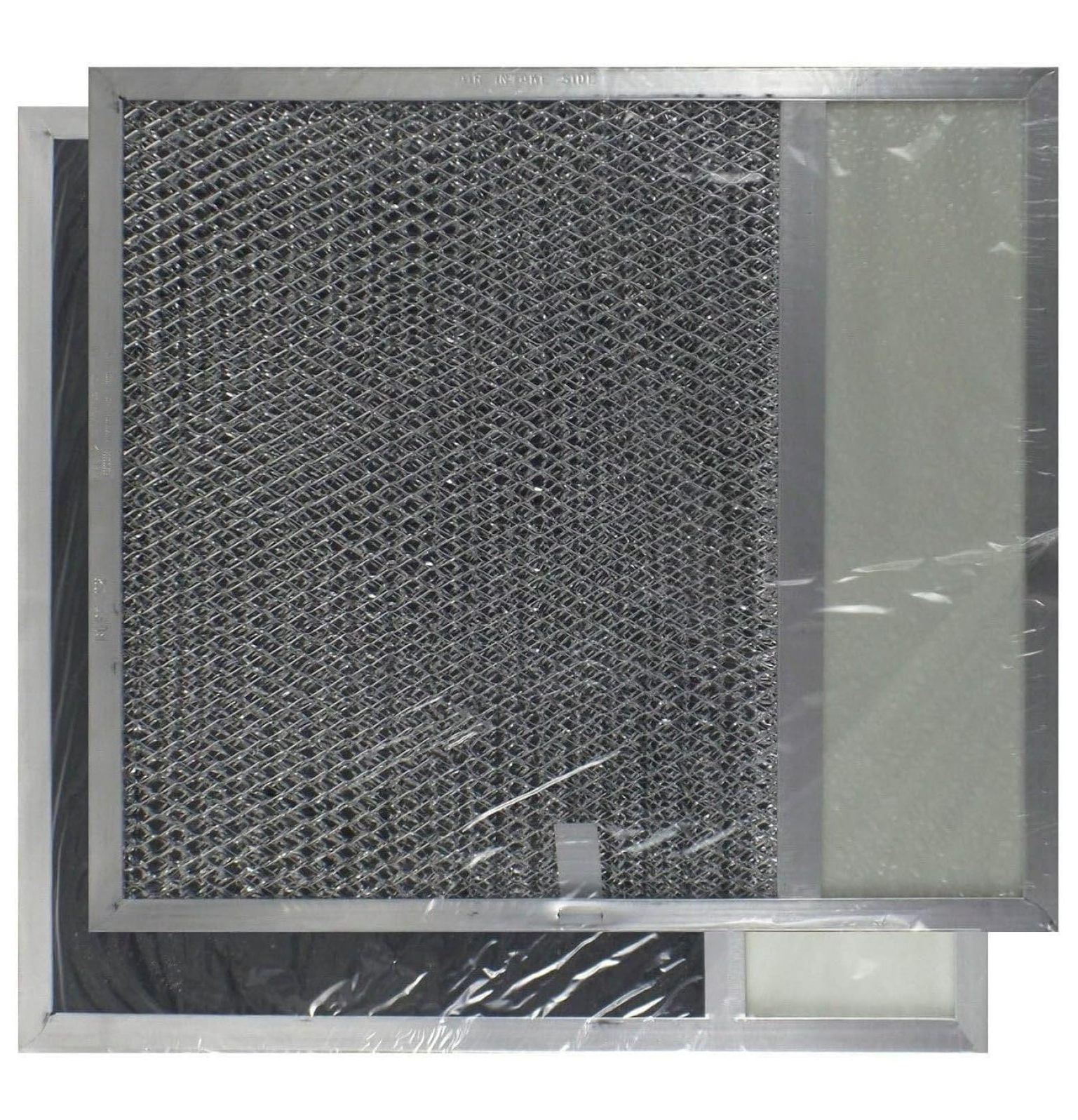 Range Hood Filter Replacement for Rangaire Fits for Rangaire 640050 Aluminum Mesh Charcoal Carbon Combo Lens Range Hood Filter, 11-7/16" x 11-3/4" x 3/8"