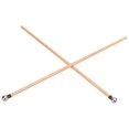 thumbnail image 1 of Carillon Mallets, 2 Pack Maple Handle Silver Hammer Mallets  For Carillon Performer For Beginner, 1 of 8