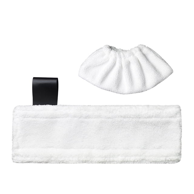Yuarrent Juego de 4 unidades de mopas a vapor, paño de para suelo de baldosas, almohadilla de limpieza para fregar, repuesto lavable para baño, Suministros de limpieza para el hogar Yuarrent HA067005-00