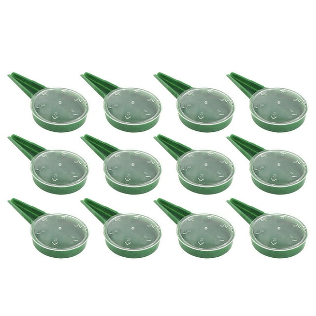USHOBE 12pcs Garden Planter Tool Light Green Plastic Simple and Practical Supplies