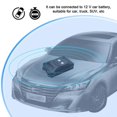 thumbnail image 1 of Car animal repeller ultrasonic car mink repeller car mouse repeller 3 power supply methods black, 1 of 4