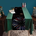 thumbnail image 1 of Big Sale ! Aedtie Table Cloth,Polyester Antependium,Innovation Independence Day Decorative Table Runner Linen Durable Table Mat Border Exclusively for Strong Table Cloth, 1 of 4