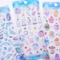 thumbnail image 3 of MOMOJIA Marine Creature Embossed PVC Sticker For Notebook Journal Phone Case Kids Room, 3 of 15