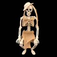 thumbnail image 6 of Gaecuw Plastic Skeletons, Skeleton skeleton Haloween Skeleton, Halloween Skeletons Decorations Halloween Skeleton Decor for Halloween Decoration Indoor Outdoor(White, Plastic), 6 of 6