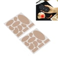 thumbnail image 2 of 12pcs Adhesive Heel Sticker Irregularity Breathable Elasticity Heel Blister Prevention Tape, 2 of 5