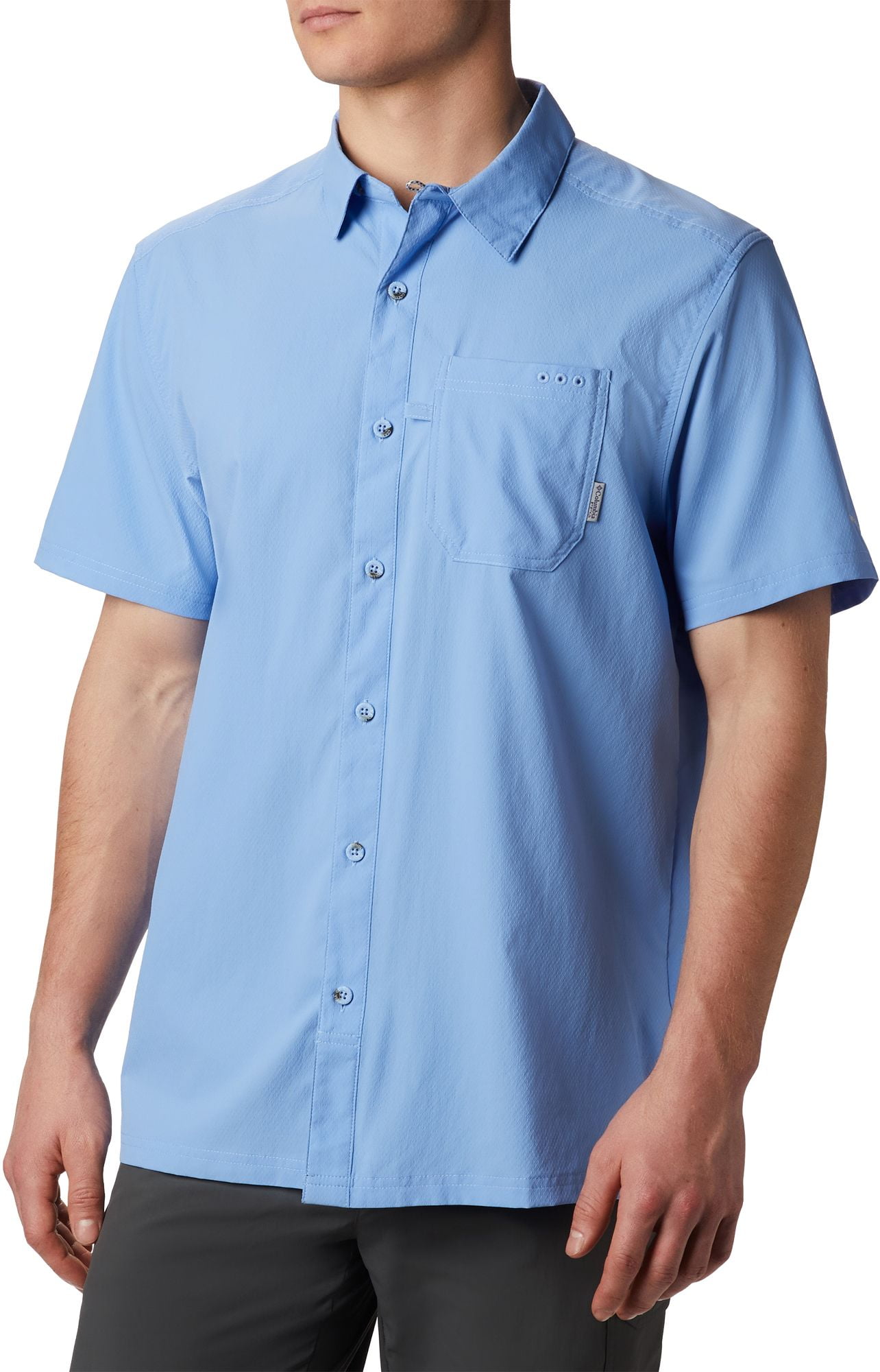 columbia men's travel shirts