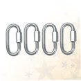 thumbnail image 4 of UPGRATOR 4PCS S-Shape Shackle Stainless Steel Quick Link for Chains Connections, 4 of 8