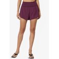 thumbnail image 2 of TheMoogan Women's PLUS High Waist Lightweight Running Shorts Brief Inner Gym Athletic Workout, 2 of 7