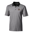 thumbnail image 2 of Men's Cutter & Buck Black Oregon State Beavers Big & Tall Forge Tonal Stripe Stretch Polo, 2 of 3