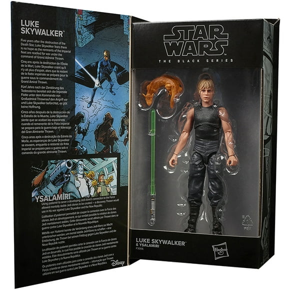 Star Wars The Black Series Lucasfilm 50e Anniversaire Figurine Articulée de 6 Pouces Vague 1 - Luke Skywalker et Ysalamiri