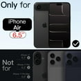 thumbnail image 2 of JETech Case for iPhone 17 Air, Non-Yellowing Shockproof Phone Bumper Cover, Anti-Scratch Clear Back, 6.5-Inch Display (Black), 2 of 5