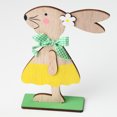 thumbnail image 6 of FAMTKT Easter Bunny Wooden Signs Bunny Decor Easter Tabletop Decor Easter Table Decorations for Dinner Party Indoor Decoration,, 6 of 7