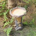 thumbnail image 1 of Bird Feeder Eco Friendly Low Maintenance For Garden With Bird Bath And Stump Design, 1 of 3