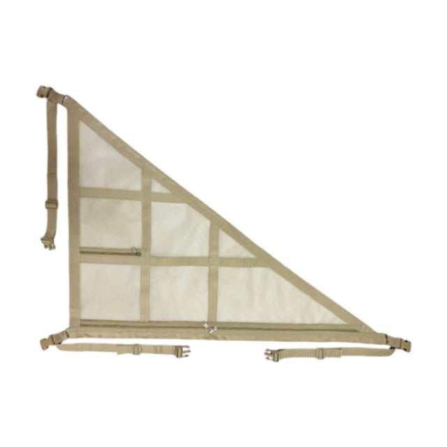 Red de almacenamiento para techo de coche, bolsa de almacenamiento para techo de coche, soporte interior ligero para acampar Beige Blanco