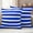 Blue, White, Navy, variant on Grey Striped Outdoor Waterproof Throw Pillow Covers 26x26 Set of 2, Beige Vintage Classic Abstract Stripes Decorative Pillowcases Cushion Pillowcase for Couch Sofa Patio Outside Pillow Protector