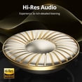 thumbnail image 3 of Wireless over-Ear Headphones, Hybrid ANC Headset,5.3, Hybrid Active Noise Cancellation, 60 Hours Playtime, Hi-Res Audio, 90° Swiveling Earpads, Pair with 2 Devices, Tronsmart App Control, White, 3 of 16