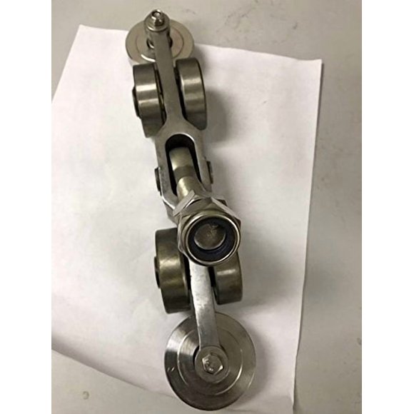 Slide Gate Truck Assembly Internal Track Assembly Slide Gate Trolley Wheel