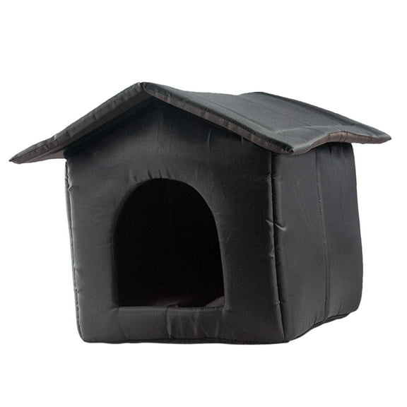 Stray Cats Shelter Waterproof Pet Supplies Bed Outdoor Feral Cats Warm House 40cmx38cmx35cm
