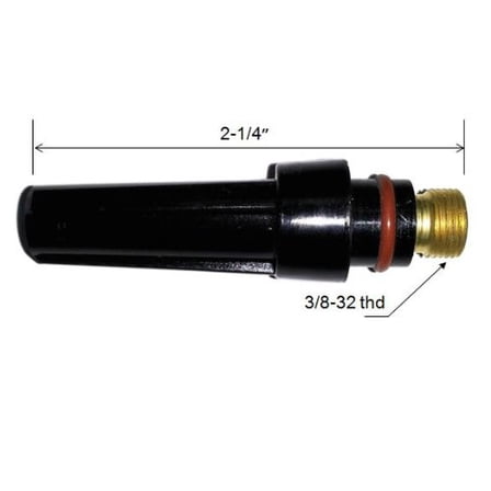 WeldingCity 2 TIG Welding Torch Medium Back Caps 57Y03 for Torch 17, 18 and 26