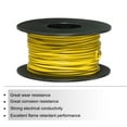 thumbnail image 3 of Silicone Wire 28AWG 28 Gauge Flexible Tinned Copper Standard High-Temperature Hookup Wire Yellow 30m/98ft, 3 of 6