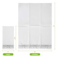 thumbnail image 2 of Servilletas de baño desechables FOCUSLINE 200 Linen Feel Silver, 2 of 7