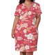 thumbnail image 3 of Vestido playero rosa con motivo de kimono japonés vestido holgado sin costuras con bolsillos vestidos largos para mujer vestido de noche vestidos de mujer para graduación, 3 of 7