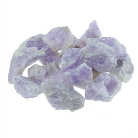 WireJewelry 1.5 lbs of Bulk Rough Amethyst Stone - Large Natural Rough Stone and Crystals for Tumbling