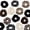 Neutral, variant on Stcellnmex 14 Pieces Velvet Hair Accessories Scrunchies Ponytail Holders Hair Ties for Teens Women Girls (Black)