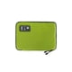 thumbnail image 1 of Minnieouse Organizador de cables de datos de nailon, Cable de carga Rectangular con múltiples ranuras, cargador, lector de tarjetas, bolsa de Viajes, Equipaje y Accesorios Varios Verde, 1 of 6