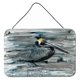 thumbnail image 1 of "Caroline's Treasures 8946DS812 Pelican en gris Impresiones para colgar en la pared o en la puerta, 8 x 12", multicolor " Caroline's Treasures 8946DS812, 1 of 1