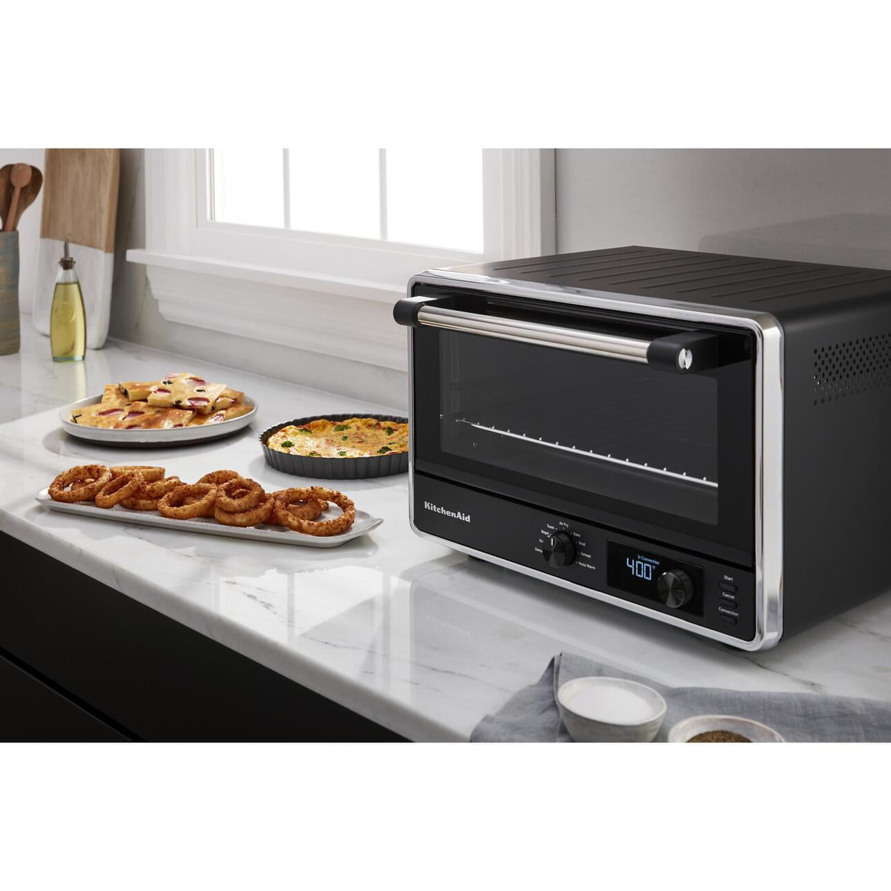 KitchenAid Digital Countertop Oven with Air Fry KCO124BM - The Home Depot