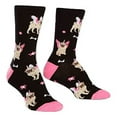 thumbnail image 2 of Sock It To Me Pugasus Womens Crew Socks, 2 of 3