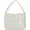 White, variant on Kukuzhu Quilted Shoulder Bag for Women Padding Down Cotton Hobo Bag Shiny Watrproof Handbag