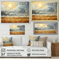thumbnail image 4 of Designart "Clouds Prairies compositions IV" Landscapes Floater Framed Canvas Print, 4 of 7