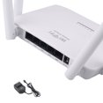 thumbnail image 3 of Enchufe de EE. UU. 300 Mbps Enrutador WiFi inalámbrico Inteligente de alta potencia 4 antenas Amplia cobertura Fácil configuración Amplificador de rango Wifi Inevent DZ7756-02B, 3 of 7