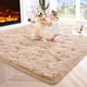 thumbnail image 1 of Alfombra Noahas Fluffy Beige de 120 x 180 cm para dormitorio y sala de estar, 1 of 7