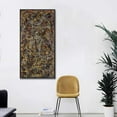 thumbnail image 4 of INVIN ART Framed Canvas Print Number 5, 1948 by Jackson Pollock Abstract Modern Wall Art, 20"x40", 4 of 8