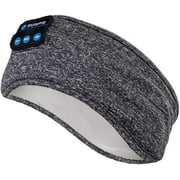 Sleep Headphones Sleeping Headphones Bluetooth, Bluetooth Headband Headphones with Built-in Thin Speakers, Comfortable for Sleeping Running Yoga