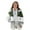 Green, variant on Teen Sherpa Fleece Winter Coat Boys Girls Fuzzy Furry Hooded Zipper 𝐂olor Block P𝐨lar Outerwear Soft Warm Jacket