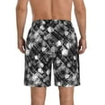 thumbnail image 3 of Naloa Seamless Pattern With Skulls Men's Beach Shorts, Surfing shorts, Swim trunks, Quick Dry Swim Trunks for Surfing Beach Fun - XX-Large, 3 of 9