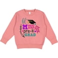 thumbnail image 2 of Inktastic Lil Miss Pre-k Grad with Arrows Toddler Sweatshirt, 2 of 4