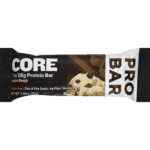 ProBar Core Protein Bar, Cookie Dough, 20g Protein, 12 Ct