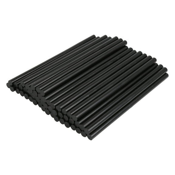 REGALWOVEN 100Pcs Universal 7mmx150mm Black Paintless Dent Repair Hot Melt Glue Sticks for Car