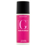 Dreambrands G Female Stimulation Gel for Women, Water Based Personal Lubrication for Sex 1.7oz